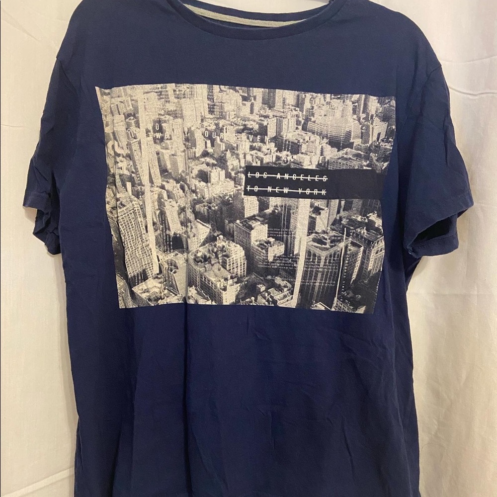 Primark Los Angeles to New York basic T-shirt